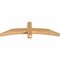 Ekena Millwork Bellingham Timber Gable Bracket, Western Red Cedar, 48"W x 14"H x 3 1/2"D x 3 1/2"F, 7/12 Pitch GBW048X14X0404BEL00SWR - alternate 5
